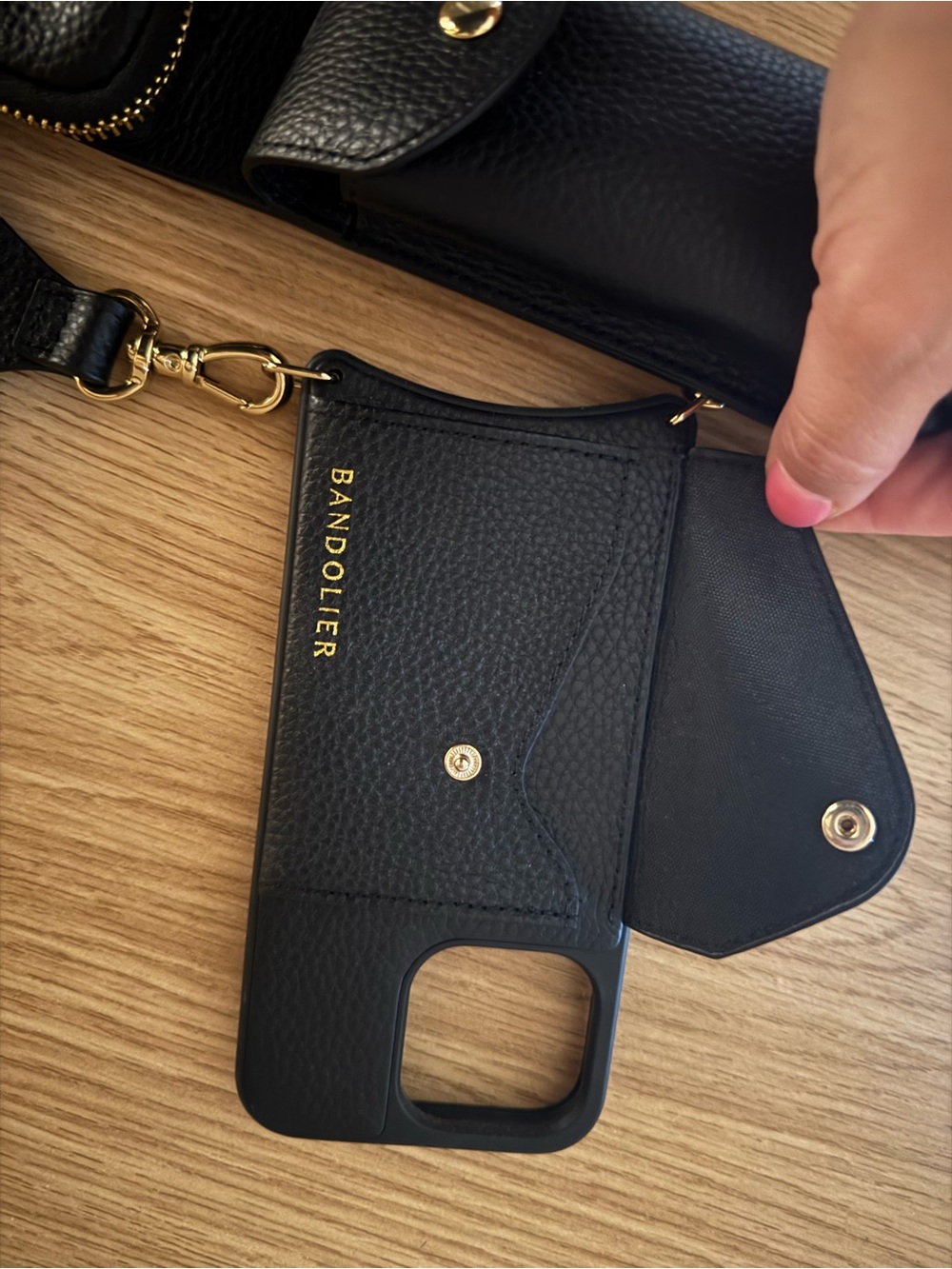 Bandolier Billie Utility Leather Crossbody - Picture 4 of 9